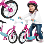 ROWEREK BIEGOWY METALOWY JEŹDZIK DLA MALUCHA CICHE KOŁA RÓŻWY SMOBY