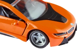 SAMOCHÓD AUTO BMW I8 LCI OTWIERANE DRZWI POMARAŃCZOWE METALOWE SIKU 2348