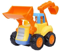 KOPARKA POJAZD BUDOWLANY Z NAPĘDEM RUCHOME ELEMENTY SPYCHACZ