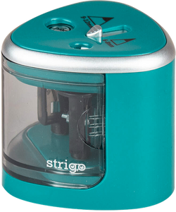 TEMPERÓWKA ELEKTRYCZNA PODWÓJNA STRIGO BEZPIECZNE OSTRZA NIEBIESKA