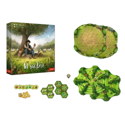 GRA PLANSZOWA RODZINNA W SADZIE ZBUDUJ WŁASNY SAD 4 PLANSZE TREFL