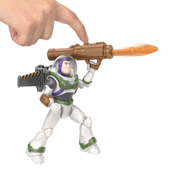 BUZZ ASTRAL LIGHTYEAR FIGURKA RUCHOMA Z WYRZUTNIĄ LOTNIA MATTEL