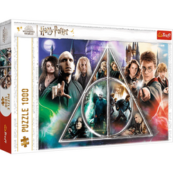 PUZZLE 1000 ELEMENTÓW HARRY POTTER INSYGNIA ŚMIERCI UKŁADANKA TREFL 10717