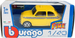 FIAT 500 TAXI SAMOCHÓD METALOWY AUTO MODEL BBURAGO 1:43