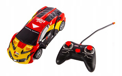 SAMOCHÓD ZDALNIE STEROWANY AUTO WYŚCIGOWE PILOT R/C ŚWIATŁA 