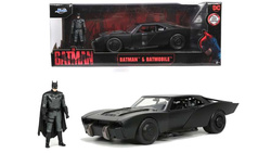 BATMAN POJAZD SAMOCHÓD BATMOBILE Z FIGURKĄ SAMOCHÓD + FIGURKA 1:24 DC JADA