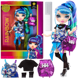 RAINBOW HIGH LALKA MODOWA JUNIOR HIGH HOLLY DEVIOUS UBRANKA DŁUGIE WŁOSY