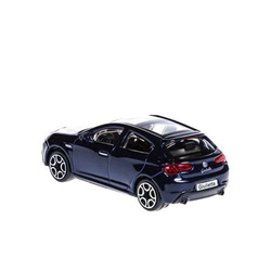 ALFA ROMEO GIULIETTA GRANATOWA SAMOCHÓD METALOWY AUTO MODEL BBURAGO 1:43