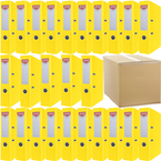 SEGREGATOR A4/75mm OFFICE PRODUCTS Z DŹWIGNIĄ PP ŻÓŁTY 25 SZTUK