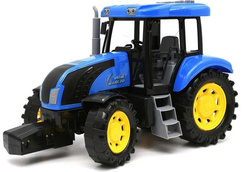 TRAKTOR Z PRZYCZEPĄ MOJE RANCZO POLSKI - NIEBIESKI