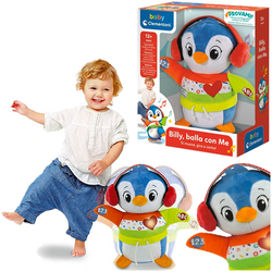 TAŃCZĄCY PINGU PLUSZAK MASKOTKA INTERAKTYWNA PINGWIN ŚWIECI CLEMENTONI