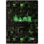 TECZKA Z GUMKĄ A4 ST.RIGHT MAJEWSKI GREEN GAME DLA GRACZA GAMER 300g/m2