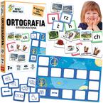 GRA EDUKACYJNA DLA DZIECI ORTOGRAFIA MAŁY ODKRYWCA UKŁADANKA TREFL 02803