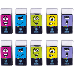 GUMKA DO ŚCIERANIA MAZANIA ASTRA SMART S SZKOLNA MIĘKKA BUŹKI - 10 sztuk