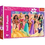 PUZZLE 160 ELEMENTÓW PRAWDZIWE KSIĘŻNICZKI DISNEY UKŁADANKA TREFL 15427