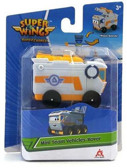 SUPER WINGS MINI TEAM VEHICLES ROVER POJAZD FIGURKA ALPHA GROUP