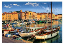 PUZZLE STARY PORT W SAINT TROPEZ 1500 EL - TREFL