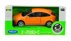 FORD FOCUS ST METALOWE AUTO KOLEKCJONERSKIE WELLY 1:34 POMARAŃCZOWY