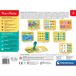 MÓWIĄCE PIÓRO 500 PYTAŃ LICZBY INTERAKTYWNA GRA EDUKACYJNA CLEMENTONI