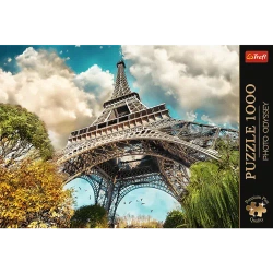 PUZZLE 1000 ELEMENTÓW PREMIUM PLUS WIEŻA EIFFEL PARYŻ FRANCJA 10815 TREFL