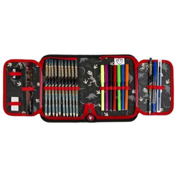 PIÓRNIK DWUKLAPKOWY Z WYPOSAŻENIEM DINOZAUR T-REX DERFORM