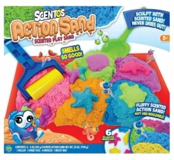 PIASEK KINETYCZNY PACHNĄCY ZESTAW KREATYWNY Z AKCESORIAMI SCENTOS