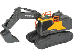 KOPARKA GĄSIENICOWA VOLVO POJAZD BUDOWLANY ŚWIATŁO DŹWIĘK RUCHOME ELEMENTY