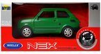 SAMOCHÓD METALOWY WELLY 1:34 MAŁY FIAT 126 MALUCH ZIELONY PRL