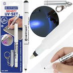 MARKER PISAK FLAMASTER UV Z LATARKĄ DO ZNAKOWANIA CENTROPEN 0.6mm TAJNOPIS
