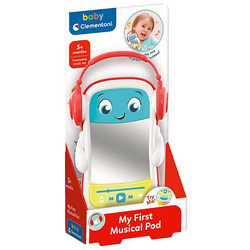 INTERAKTYWNY MUZYCZNY IPOD ZE ŚWIATŁAMI I LUSTERKIEM BABY DJ CLEMENTONI