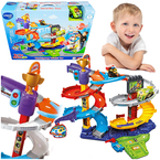 TUT TUT AUTKA PODWÓJNY WIELKI TOR WYŚCIGOWY SAMOCHODZIKI WIEŻA VTECH
