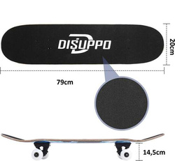 DESKOROLKA WYCZYNOWA DISUPPO 150KG POKROWIEC SKATE