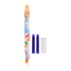 PIÓRO WYMAZYWALNE ŚCIERALNE ZE STALÓWKĄ CZYŚCIK WKŁADY RETRO STRIGO