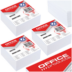 BLOCZEK KARTECZKI KLEJONE KOSTKA OFFICE PRODUCTS 85x85x40mm BIAŁA - 3 szt.