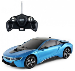 SAMOCHÓD STEROWANY RC 1/18 AUTO BMW i8 - RASTAR