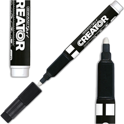 MARKER AKRYLOWY ARTYSTYCZNY DEKORACYJNY GRANIT CREATOR MC3 BIAŁY 