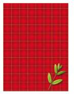 ZESZYT A5 W KRATKĘ KRESKA BRULION 300 kartek W TWARDEJ OPRAWIE CZERWONY