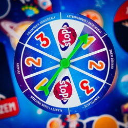 GRA PLANSZOWA EDUKACYJNA MAŁY GENIUSZ QUIZ PLANETY GWIAZDY KOSMOS LISCIANI