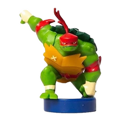 FIGURKA ŻÓŁWIE NINJA TURTLES RAPHAEL STEMPEL