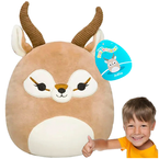 SQUISHMALLOWS MASKOTKA MIĘKKA PLUSZOWA PRZYTULANKA 20 cm - ANTYLOPA ADILA