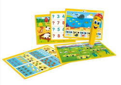 GRA MÓWIĄCE PIÓRO 500 PYTAŃ LICZBY - CLEMENTONI