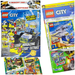 LEGO CITY POLIZEI POWER NR.1 GAZETKI 2 MAGAZYNY + 2 DODATKI POLICJA