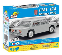 KLOCKI COBI SAMOCHÓD FIAT 124 BERLINA 1200 24521