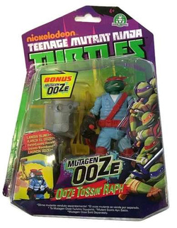 FIGURKA ŻÓŁWIE NINJA TURTLES MUTAGEN TOSSIN' RAPH