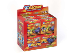 T-RACERS COLOR RUSH S5 AUTKO DO ZŁOŻENIA Z FIGURKĄ