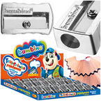 TEMPERÓWKA STRUGACZKA POJEDYNCZA METALOWA BAMBINO MAJEWSKI SZKOLNA - 24 szt