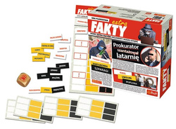 GRA PLANSZOWA EXTRA FAKTY BUDUJ NAJCIEKAWSZE NAGŁÓWKI 5 PLANSZ TREFL