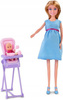 LALKA NATALIA W CIĄŻY MAMA I BOBAS NIEMOWLĘ 29CM