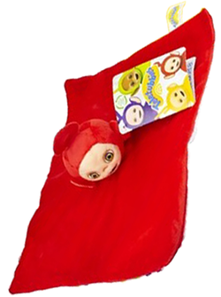 TELETUBISIE MASKOTKA PLUSZAK TELETUBIŚ KOCYK PO