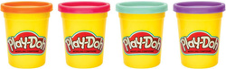 PLAY-DOH CIASTOLINA 4 TUBY UZUPEŁNIAJĄCE 448g SŁOICZKI HASBRO MASA LODY